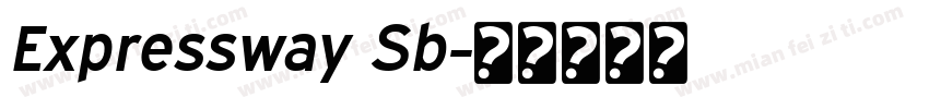 Expressway Sb字体转换